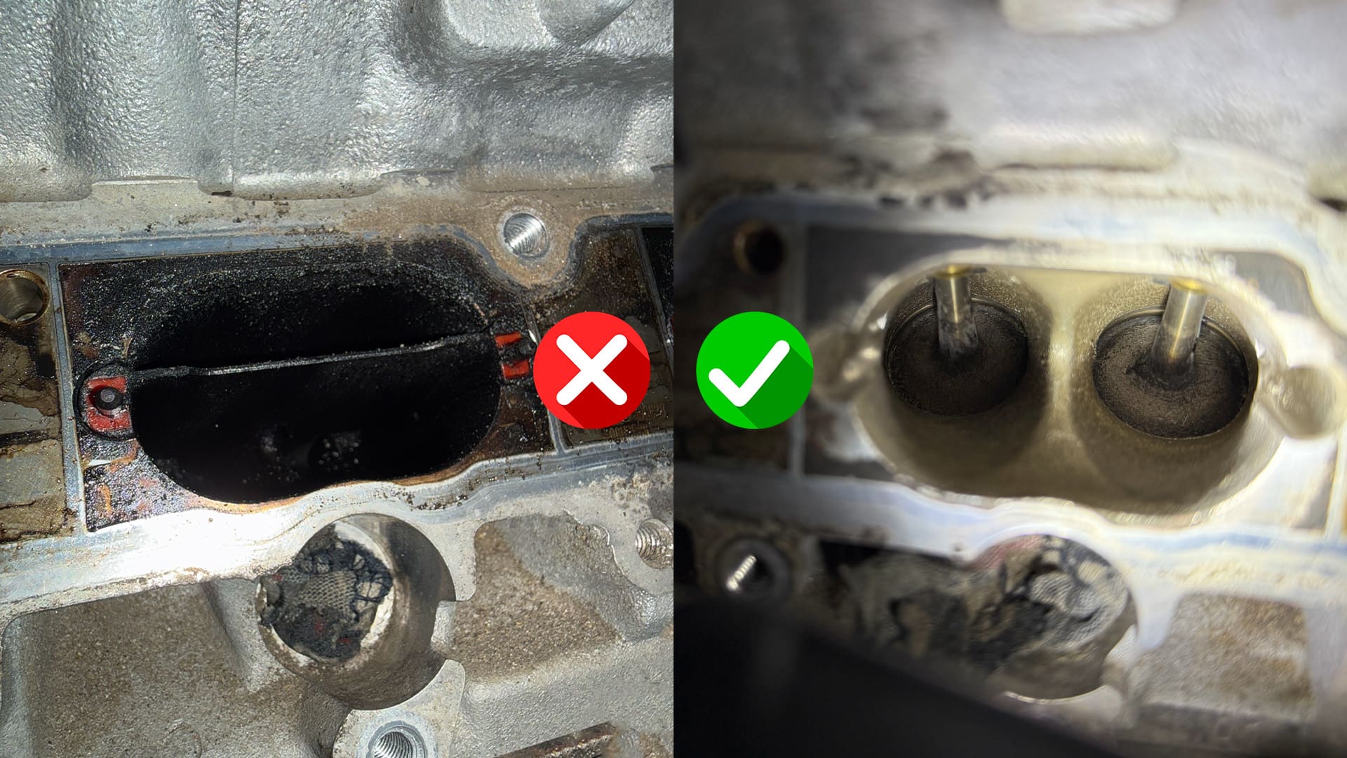 Чистка впускного коллектора грецким орехом