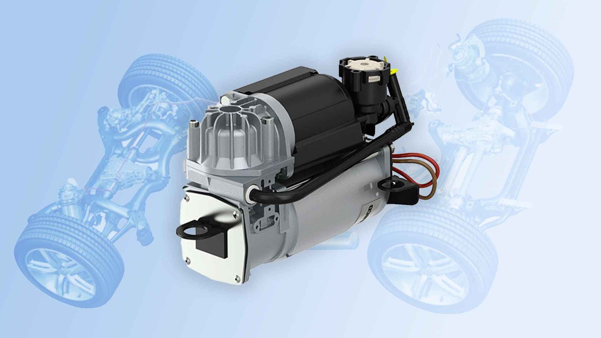 Ремонт компрессора пневматической подвески Ремонт компрессора пневматической подвески цена