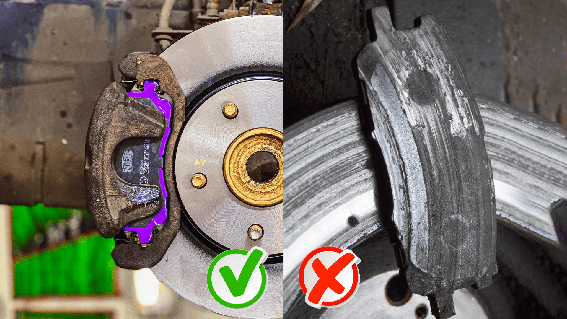 Замена передних тормозных колодок цена
