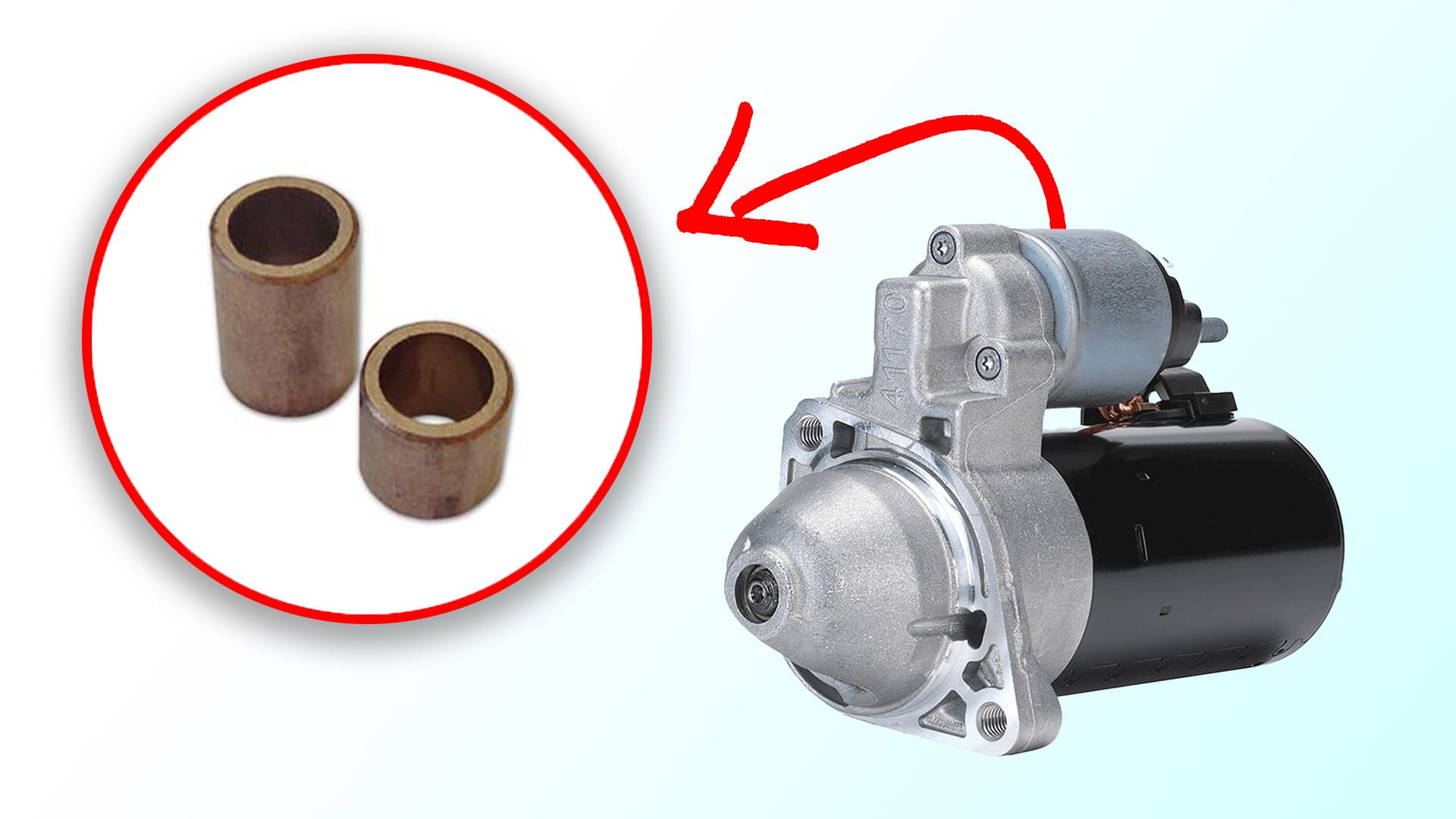 Замена втулок стартера цена